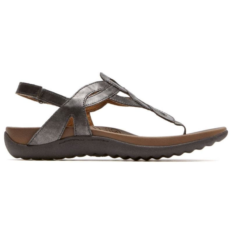 ROCKPORT - WOMEN'S RAMONA SANDAL-PEWTER