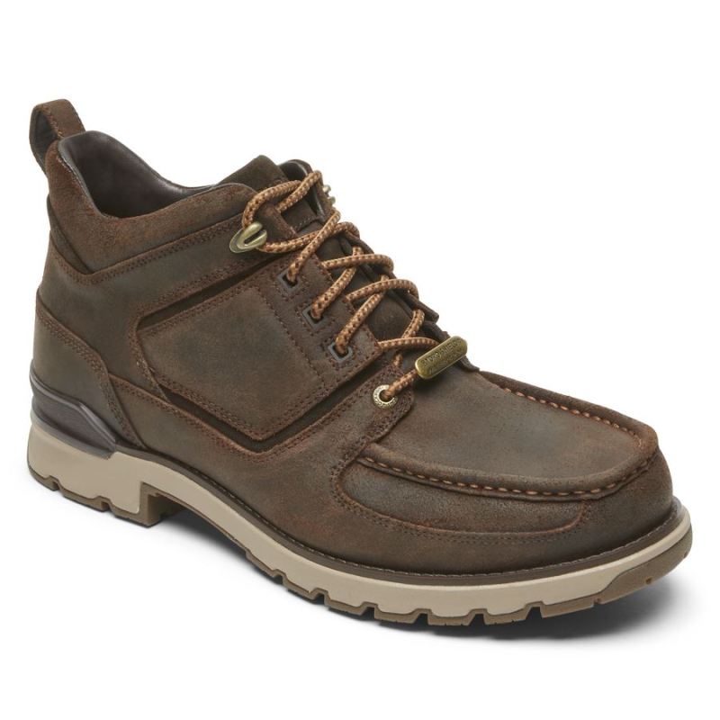 ROCKPORT - MEN'S TOTAL MOTION TREK UMBWE BOOT-WATERPROOF-SNUFF