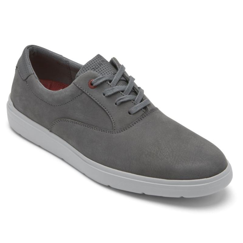 ROCKPORT - MEN'S TOTAL MOTION LITE CVO SNEAKER-STEEL GREY NUBUCK