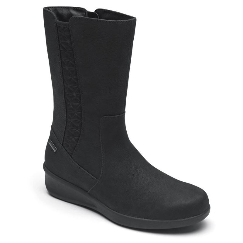 ROCKPORT - FAIRLEE MID BOOT-BLACK