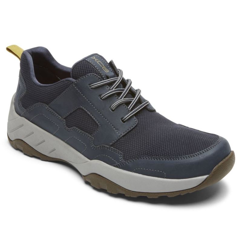 ROCKPORT - MEN'S XCS RIGGS LACE-UP SNEAKER-NAVY