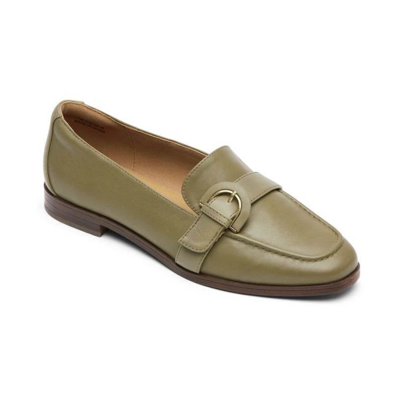 ROCKPORT - WOMEN'S SUSANA BUCKLE LOAFER-FOREST