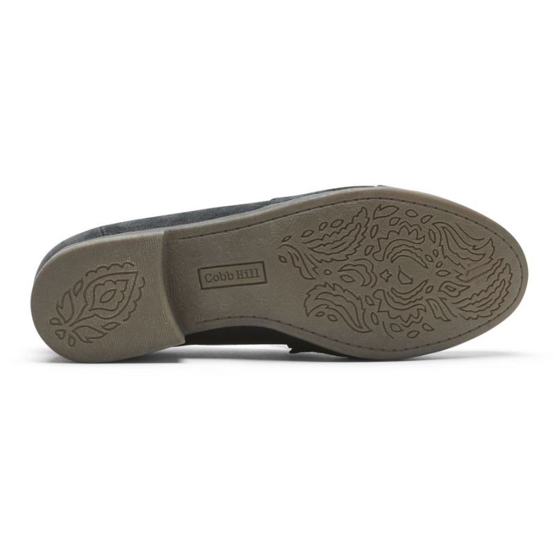 ROCKPORT - WOMEN'S COBB HILL CROSBIE SLIP-ON-BLACK