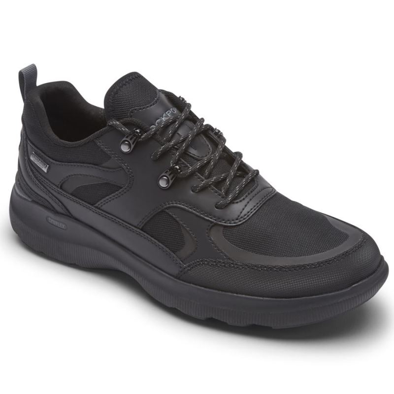 ROCKPORT - MEN'S TRUFLEX HYBRID WATERPROOF SNEAKER-BLACK