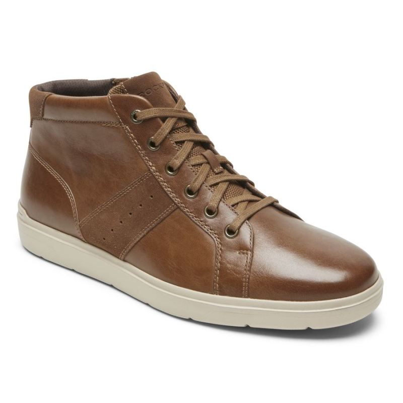 ROCKPORT - MEN'S TOTAL MOTION LITE ZIP SNEAKER-TAN