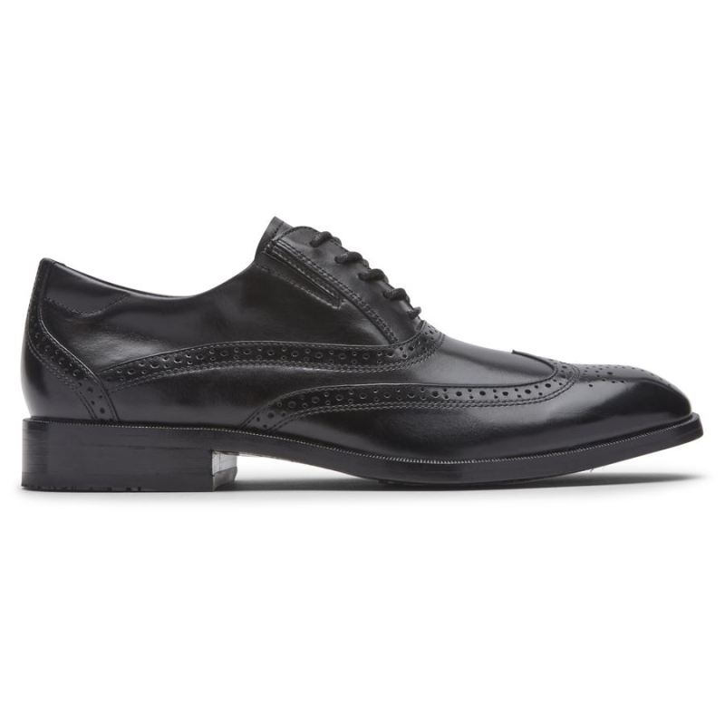 ROCKPORT - MEN'S TOTAL MOTION OFFICE WINGTIP-BLACK