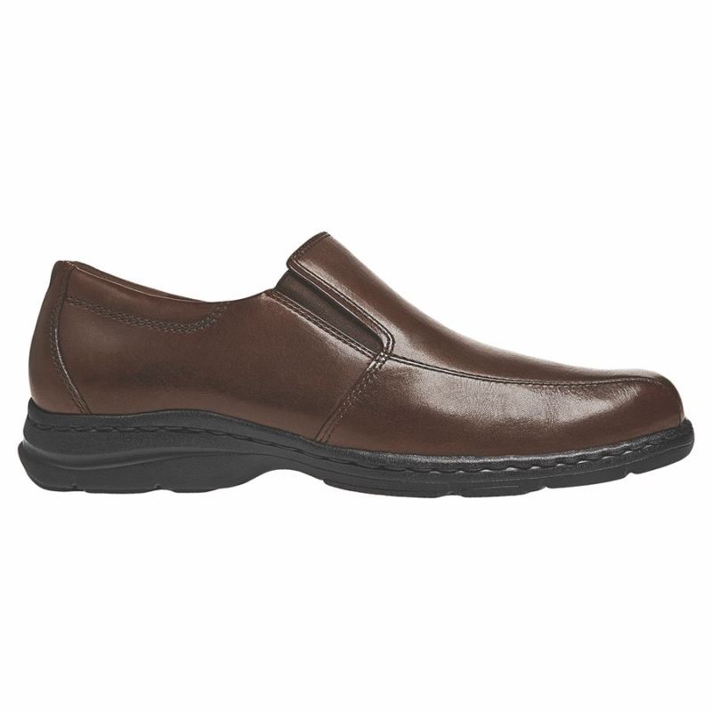 ROCKPORT - BLAIR SLIP-ON-BROWN