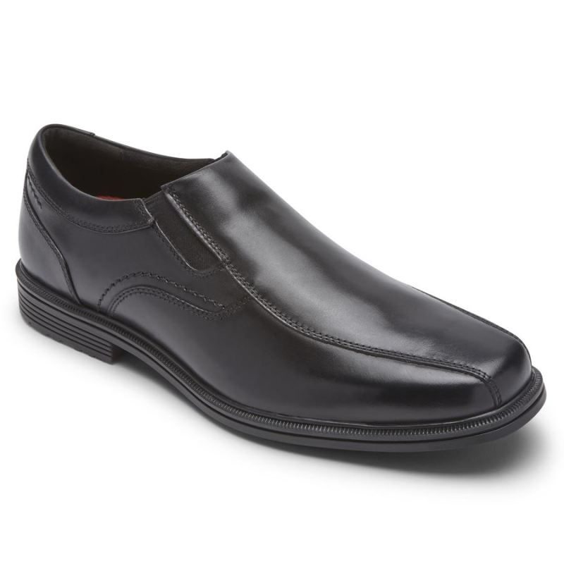 ROCKPORT - MEN'S TAYLOR WATERPROOF SLIP-ON-BLACK