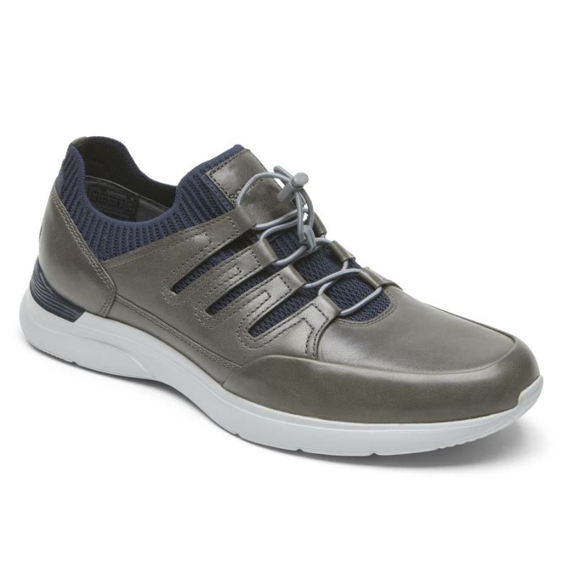 ROCKPORT - MEN'S TOTAL MOTION ACTIVE GHILLIE SNEAKER-STEEL GREY