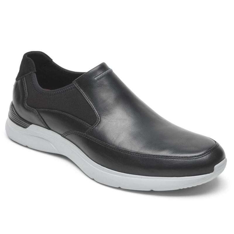 ROCKPORT - MEN'S TOTAL MOTION ACTIVE SLIP-ON SNEAKER-BLACK