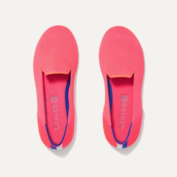 The Kids Loafer-Flamingo Kid's Rothys Shoes