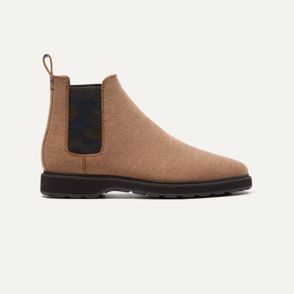 The Merino Chelsea Boot-Bourbon Men's Rothys Shoes