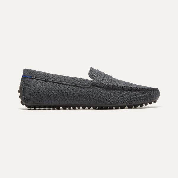 The Driving Loafer-Graphite Grey Men's Rothys Shoes