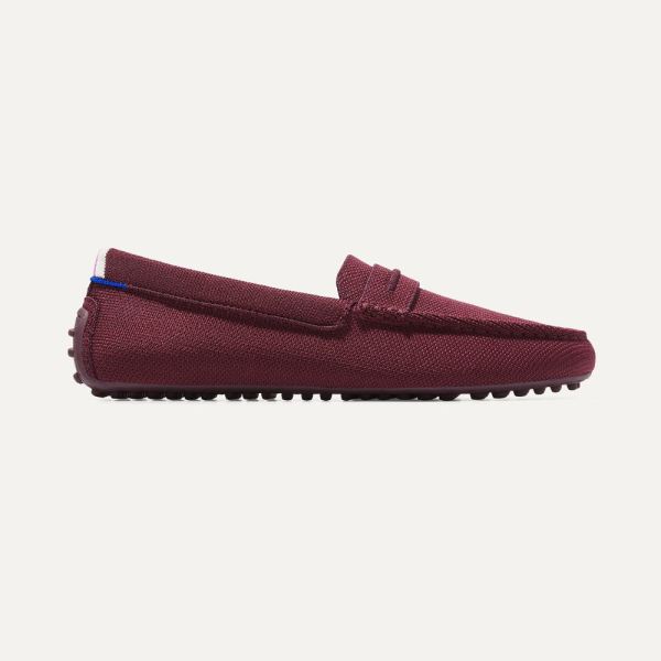 The Driver-Burgundy Women's Rothys Shoes