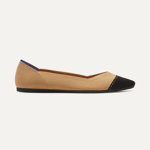 The Point-Camel Captoe Women's Rothys Shoes