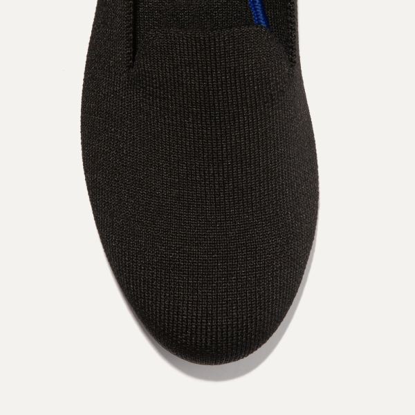 The Loafer-Black Solid Women's Rothys Shoes