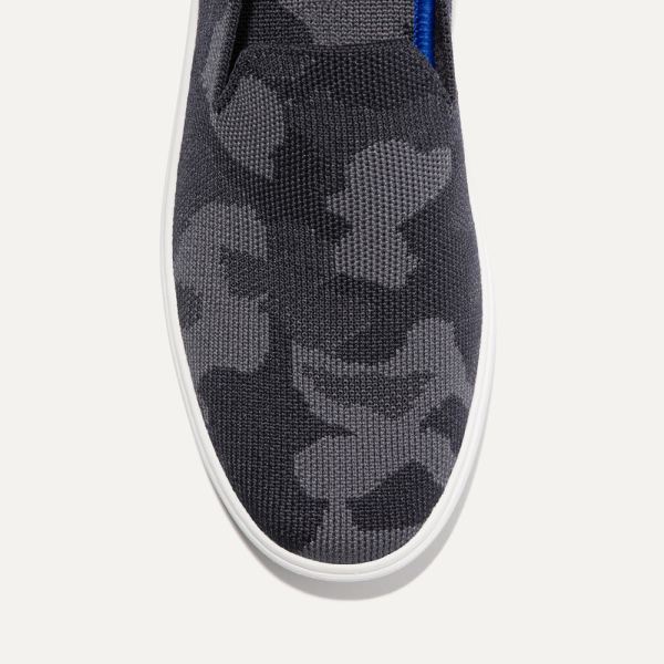 The Sneaker-Grey Camo Women's Rothys Shoes