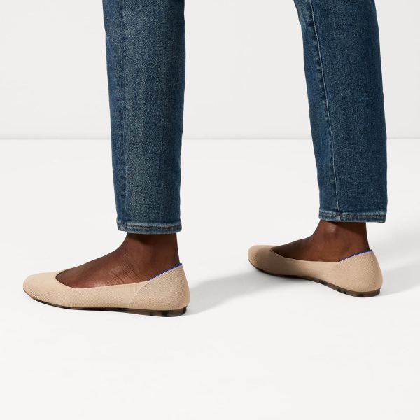 The Square-Ecru Women's Rothys Shoes