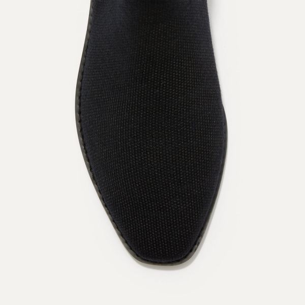 The Merino Ankle Boot-Onyx Black Women's Rothys Shoes