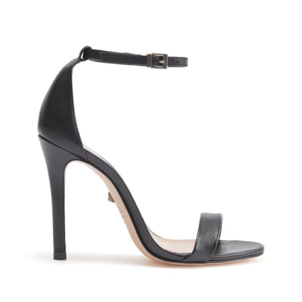 Schutz | Women's Cadey-Lee High Heel Sandal with Single Toe Strap -Black