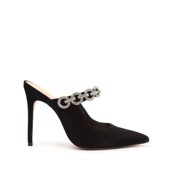 Schutz | Women's Elisah Nubuck Pump-Black