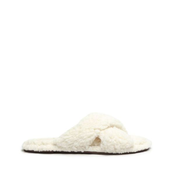 Schutz | Women's Dynora Flat Slide-Areia