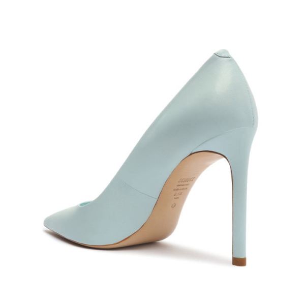 Schutz | Women's Lou Nappa Leather Pump-Soft Sky