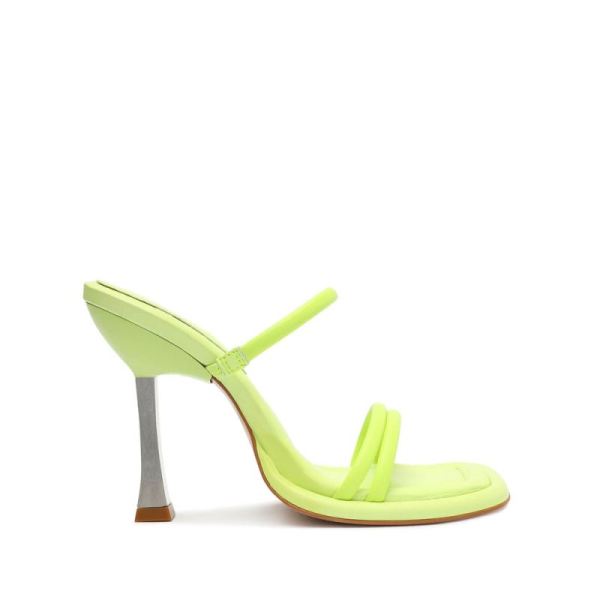 Schutz | Women's Agatha Sandal-Fresh Green