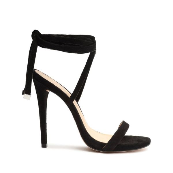 Schutz | Women's Cloe Suede Sandal-Black