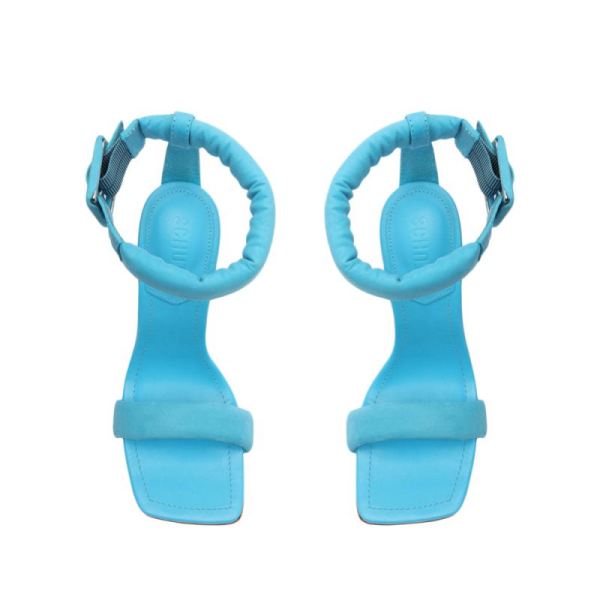 Schutz | Women's Gigih Nubuck Sandal-True Blue
