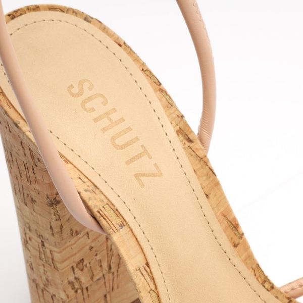 Schutz | Women's Suzy High Block Sandal-Rose