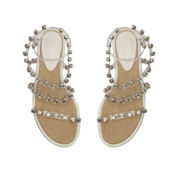 Schutz | Women's Steph Vinyl Sandal-White