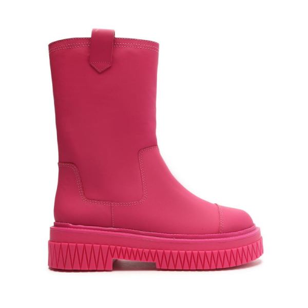 Schutz | Women's Jacy Leather Boot-Hot Pink