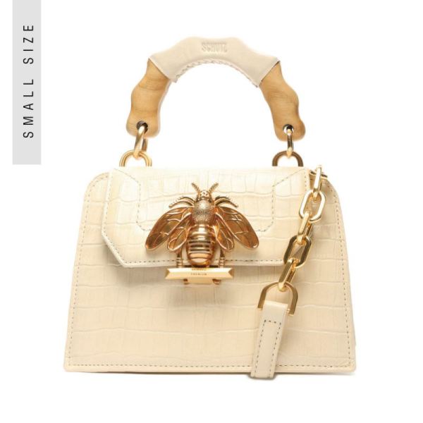 Schutz | Women's Crossbody Believe Handbag-Eggshell