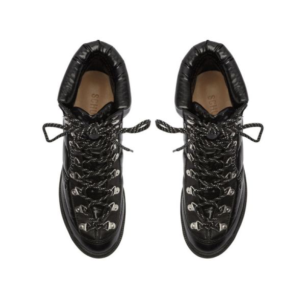 Schutz | Women's Keilane Nylon&Nappa Leather Bootie-Black