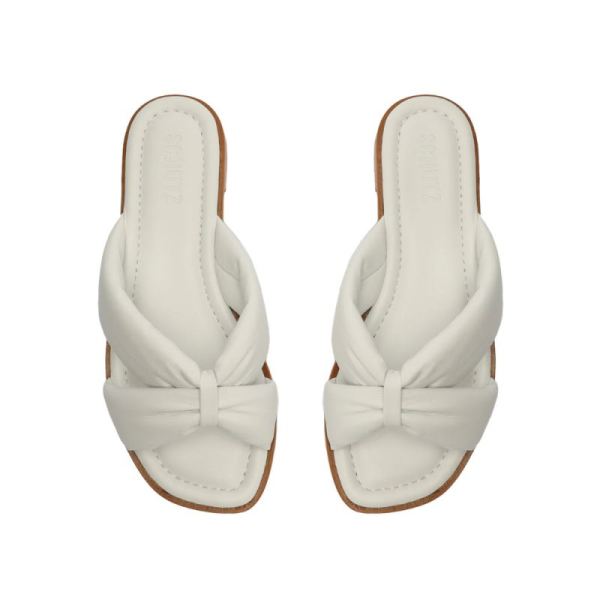 Schutz | Women's Fairy Atanado Leather Sandal-White