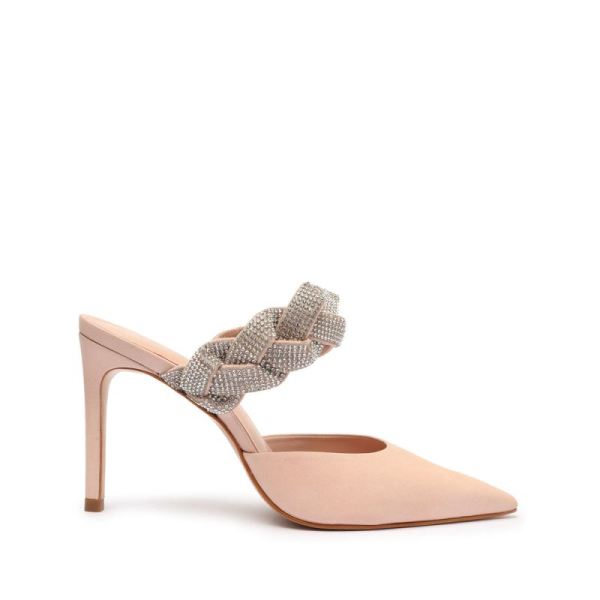 Schutz | Women's Anessa Nubuck Pump-Sweet Rose