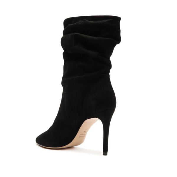 Schutz | Women's Ashlee Suede Bootie-Black