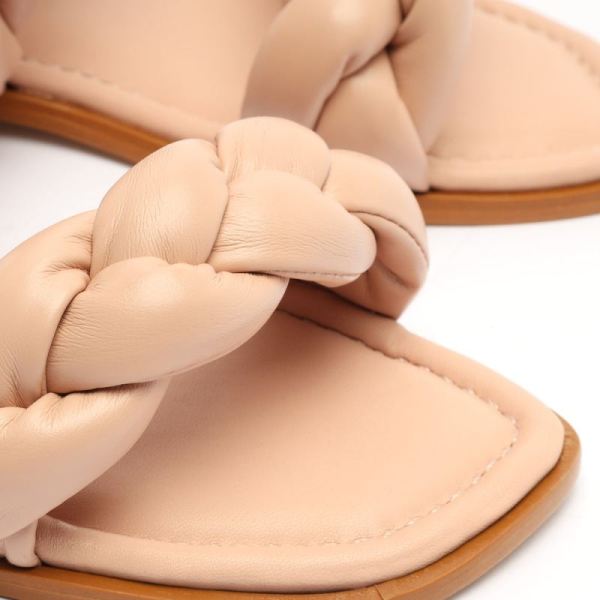 Schutz | Women's Soo Leather Sandal-Sweet Rose