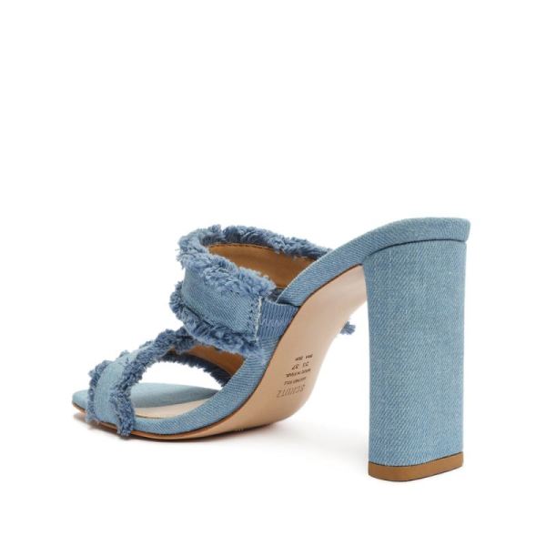 Schutz | Women's Amely Fabric Sandal-Summer Jeans