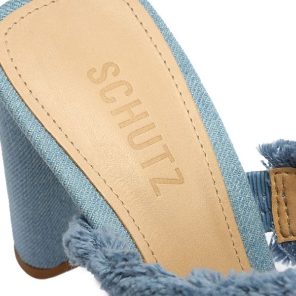 Schutz | Women's Amely Fabric Sandal-Summer Jeans