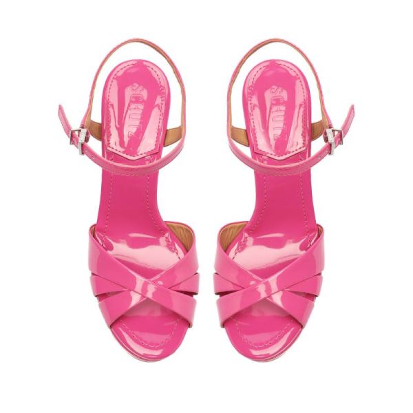 Schutz | Women's Keefa High Patent Sandal-Pink