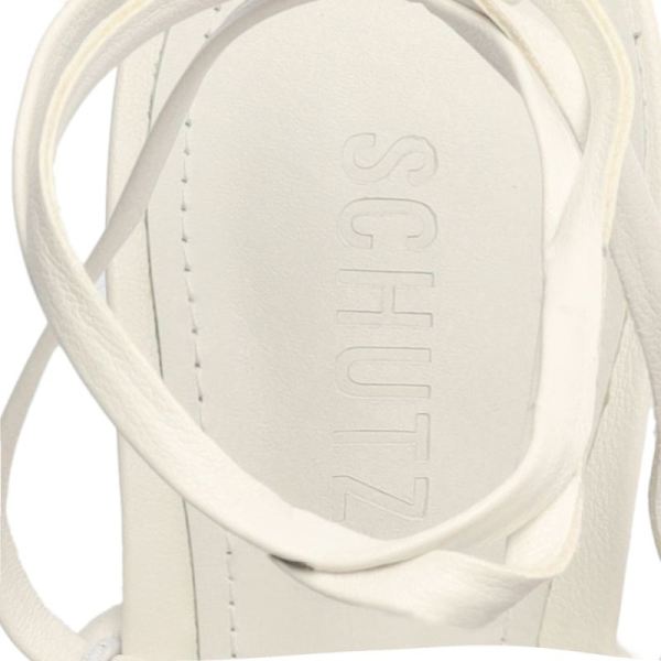 Schutz | Women's Zarda High Block Sandal-White