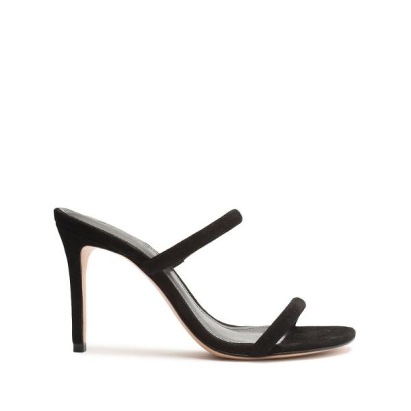 Schutz | Women's Taliah Suede Sandal-Black