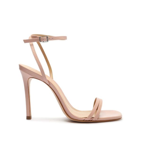 Schutz | Women's Altina Leather Sandal-Sweet Rose