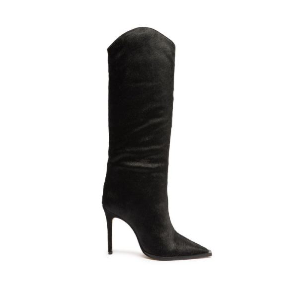 Schutz | Women's Maryana Welt Wild Boot-Black