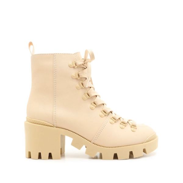 Schutz | Women's Xayane Bootie | Combat Style -Almond Buff