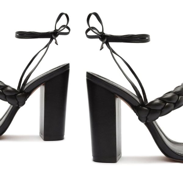 Schutz | Women's Zarda High Block Sandal-Black