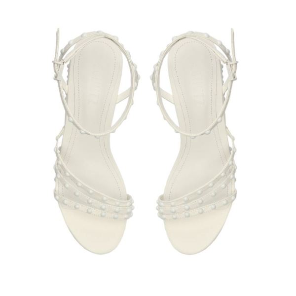 Schutz | Women's Anne Nappa Leather Sandal-White