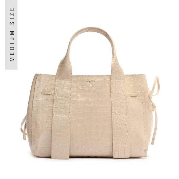 Schutz | Women's Maxxi Mini Shopping Tote-Eggshell